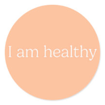 Pegatinas I am healthy