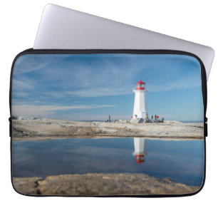 Peggy Bucht-Leuchtturm   Kanada Laptopschutzhülle