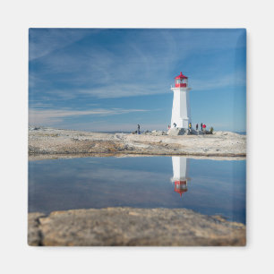 Peggy Bucht-Leuchtturm   Kanada Magnet