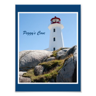 Peggy's Cove Lighthouse (Farbe) Fotodruck