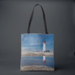Peggy's Cove Lighthouse | Kanada Tasche<br><div class="desc">Peggy's Cove Lighthouse Reflektion</div>