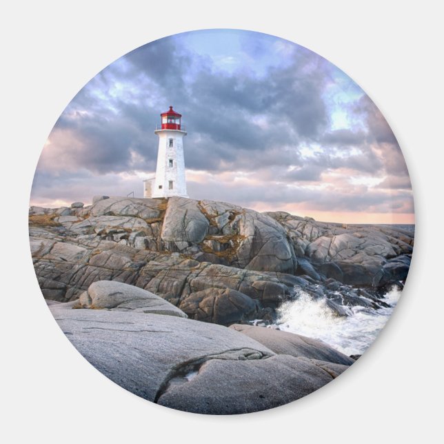 Peggy's Cove Lighthouse Magnet (Vorne)