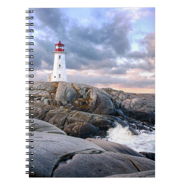 Peggy's Cove Lighthouse Notizblock (Vorderseite)
