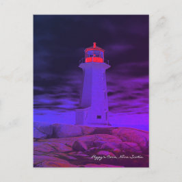 Peggy's Cove Lighthouse Nova Scotia Postkarte