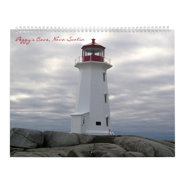 Peggy's Cove Lighthouse Route Kalender (Titelbild)