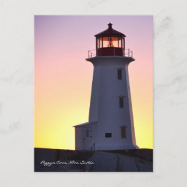 Peggy's Cove Lighthouse Route Nova Scotia Postkarte
