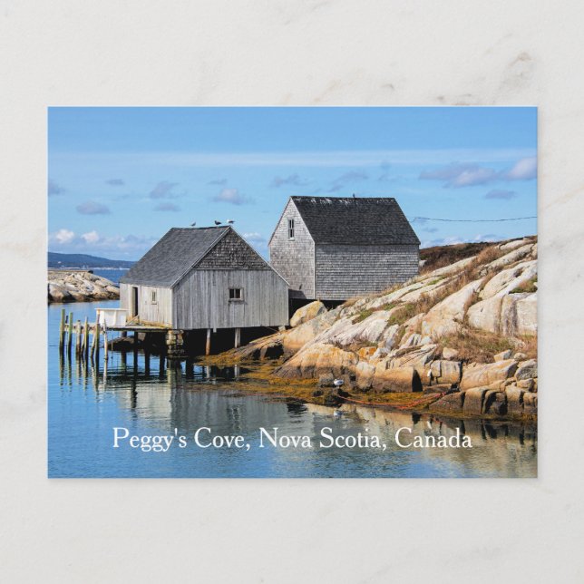 Peggy's Cove, Nova Scotia, Canada Postkarte (Vorderseite)