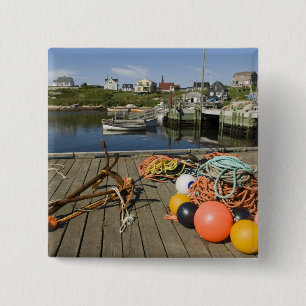 Peggy's Cove, Nova Scotia, Kanada 2 Button