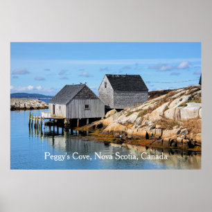 Peggy's Cove, Nova Scotia, Kanada Poster