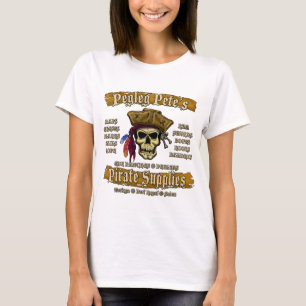 Pegleg Pets Piratenlieferungen T-Shirt