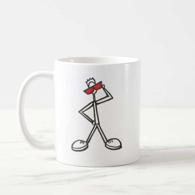 peh_onMug - kein rotes Quadrat Kaffeetasse (Links)