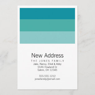 peignez le faire-part mobile d'échantillon
