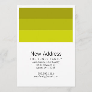 peignez le faire-part mobile d'échantillon