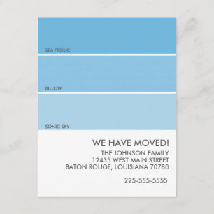 Peignez le faire-part mobile d'échantillon