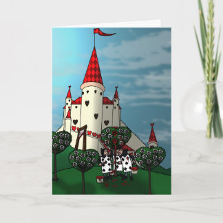 Peindre La Carte Rouge Rose De Voeux