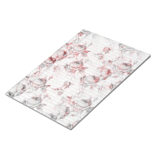 Peindre Le Bloc-Notes Rouge Rose (Incliné)