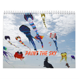 Peindre le calendrier des cerfs-volants Sky