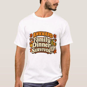 Peinliches Familientreffen Überlebender Thanksgivi T-Shirt