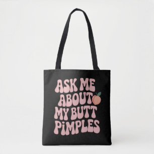 Peinliches Lustiges Unangebrachtes Hintern Pickel Tasche