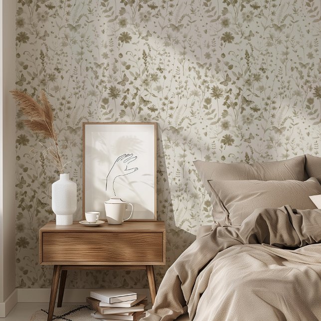 Peint Papier peel et bâton fleur sauvage (Créateur téléchargé)