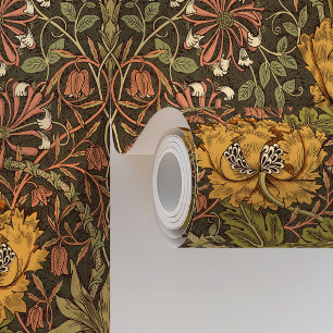 Peint Papier peel et bâton Vintage riche et chaud