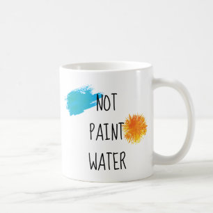 Peintre Artiste Pas Peindre Eau Drôle Café Mug