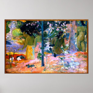 peintre peintre paul gauguin affiche
