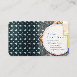 Peintres Abstraits Carte de visite moderne