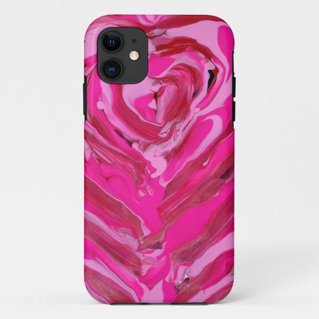 Peinture abstraite d'original sur le coque iphone (Dos)