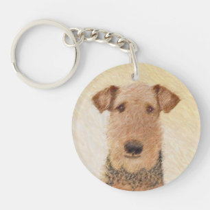 Peinture Airedale Terrier - Cute Original Art