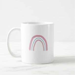 Peinture arc-en-ciel de café Mug