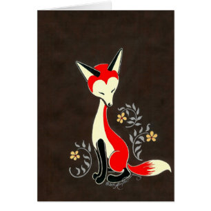 Peinture Artsy moderne mignonne de Fox