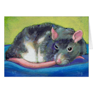 Peinture attentive de gardien de bel d'animal