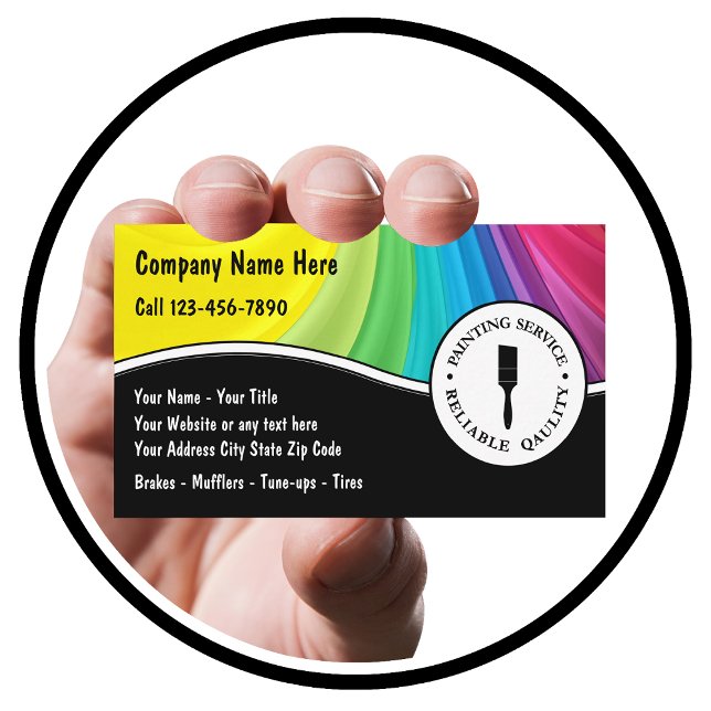 Peinture Carte de visite (Créateur téléchargé)