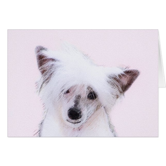 Peinture chinoise en poudre - Art Chien (Devant horizontal)