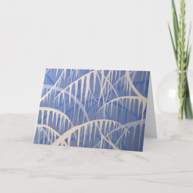 Peinture de carte de note de glaçons par Madsahara (Devant)