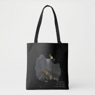 Peinture de chats et citation de pluie Sac fourre-