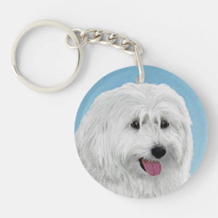 Peinture de chien de berger polonais - Chien d'ori