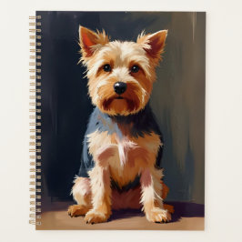 Peinture de chien de compagnie Yorkshire Terrier