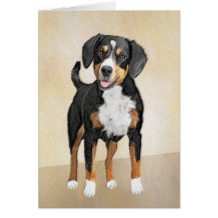 Peinture de Chien de Montagne Entlebucher - Art or