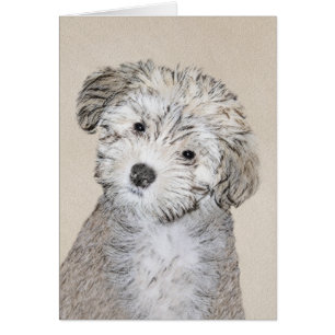 Peinture de Chien Havanais - Cute Original Chien A