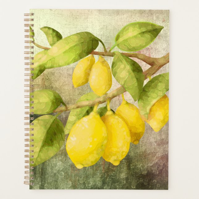 Peinture de citrons (Devant)