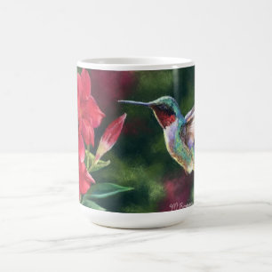 Peinture de colibri Mug par Mandy Roeing