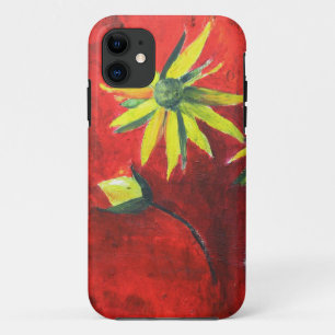 Peinture de fleurs SE + Coque iPhone 5/5S