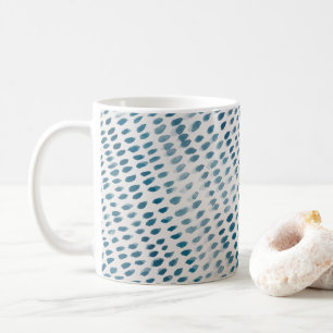 Peinture de galets en verre de mer Plage Mug d'océ