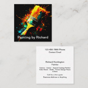 Peinture de la maison la plus froide Cartes de vis