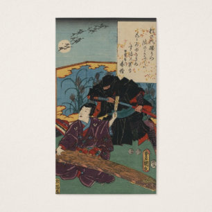 Peinture de Ninja circa le Japon 1853