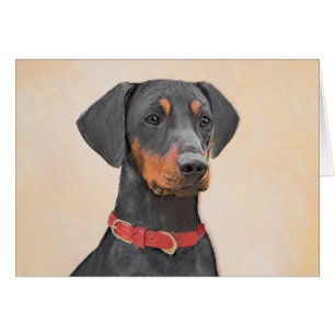 Peinture de Pinscher Allemand Art Animal Original