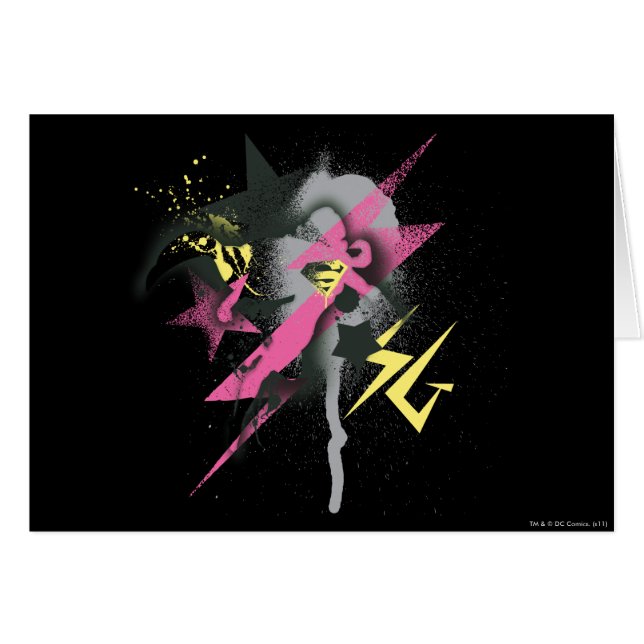 Peinture de pulvérisation Supergirl (Devant horizontal)