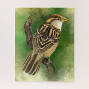 Peinture de puzzle Little Sparrow